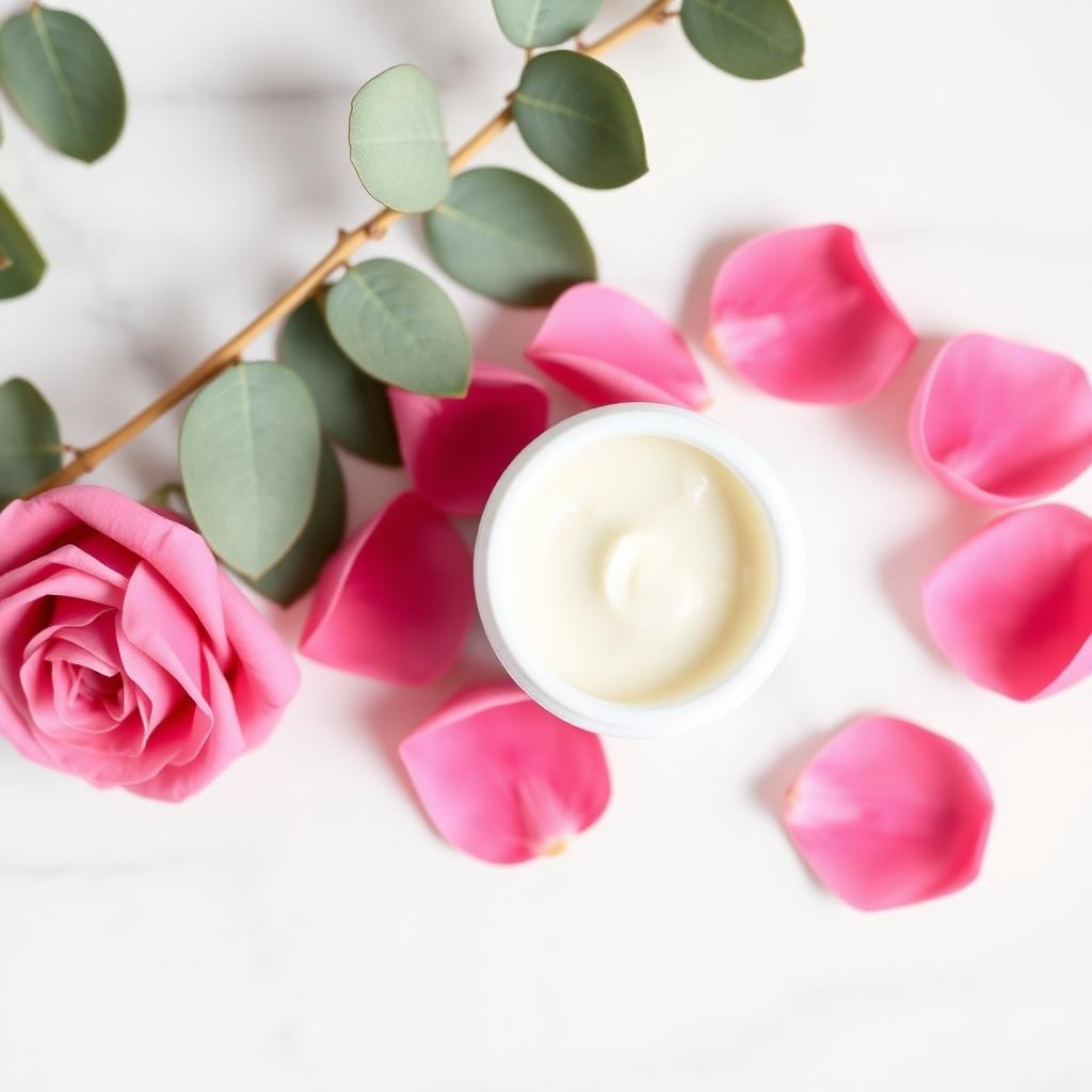 Naturkosmetik Flatlay